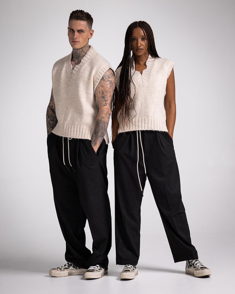 L&#39;Appartement DEUXIEME CLASSE - L&#39;Appartement  Mouton×Knit VEST 2021AW L'Appartement DEUXIEME CLASSE - L'Appartement Mouton×Knit
