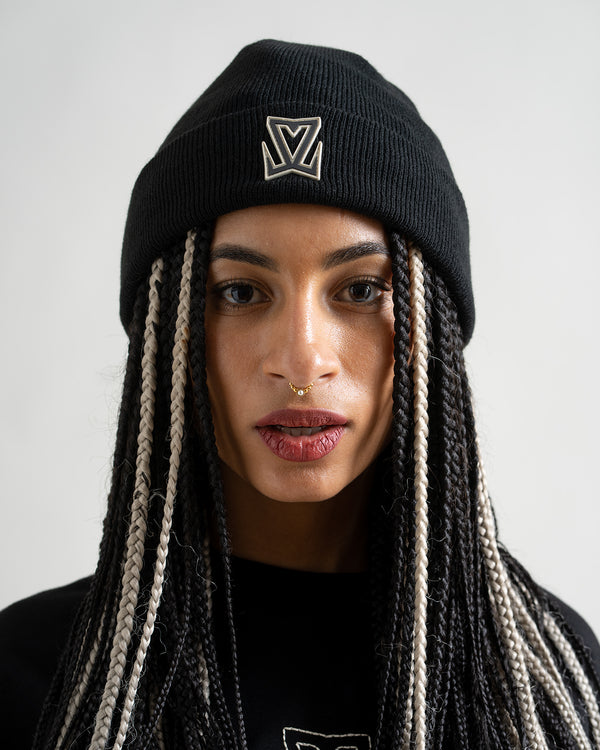 LINA BEANIE BLACK