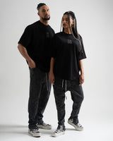 LINA CREWNECK T-SHIRT BLACK