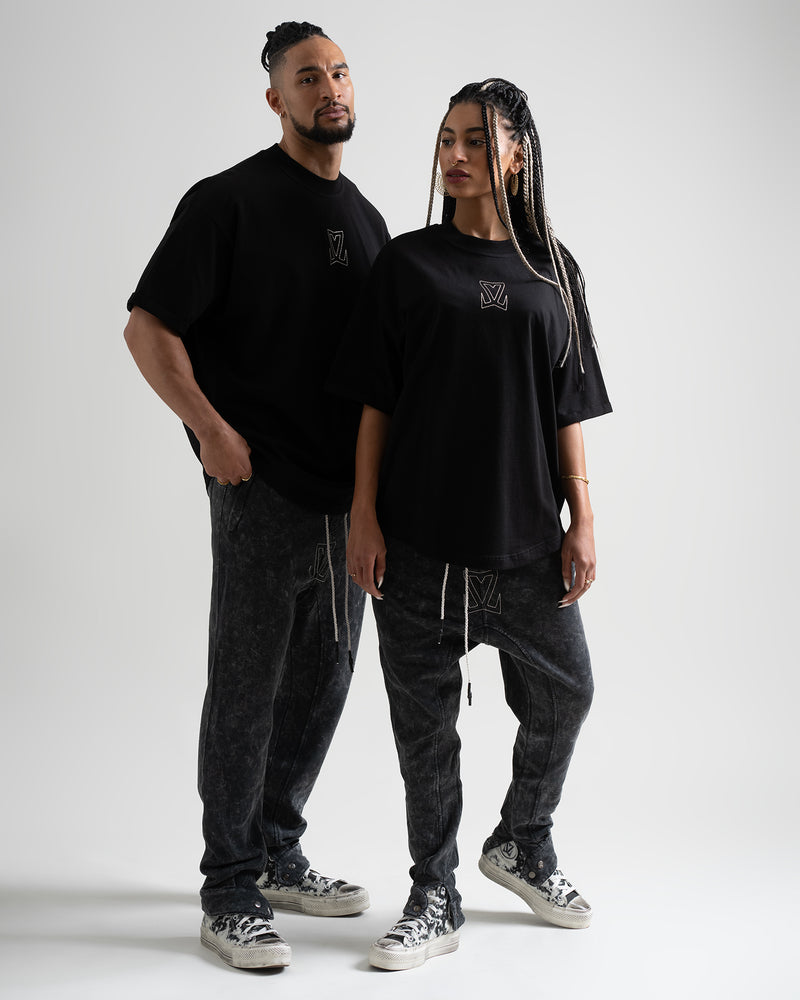 LINA CREWNECK T-SHIRT BLACK