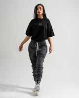 LINA SWEATPANTS BLACK ACID